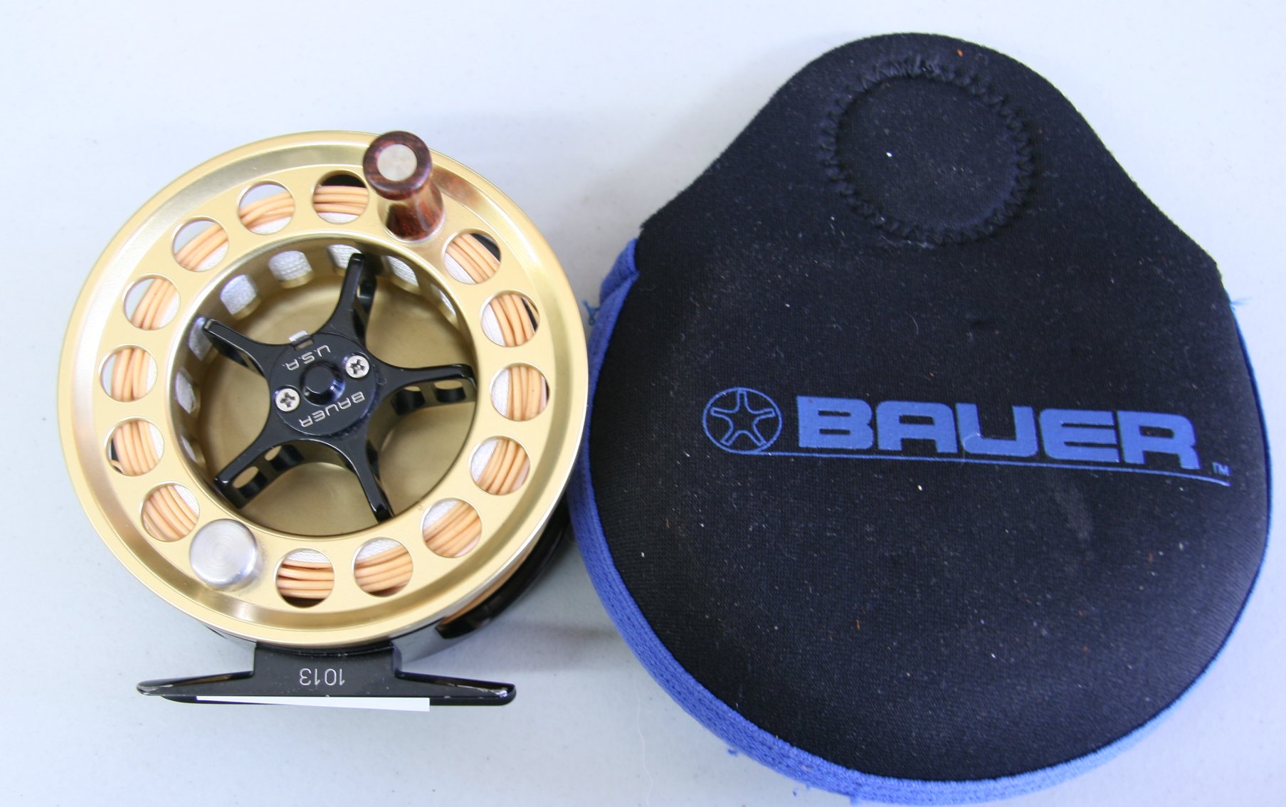 BAUER M1 SUPERLITE 3 Fly Fishing Reel Right-handed Gold $119.99 - PicClick